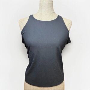 SPANX Highneck Shelf Tank Top in "Very Black" Size XL #5420